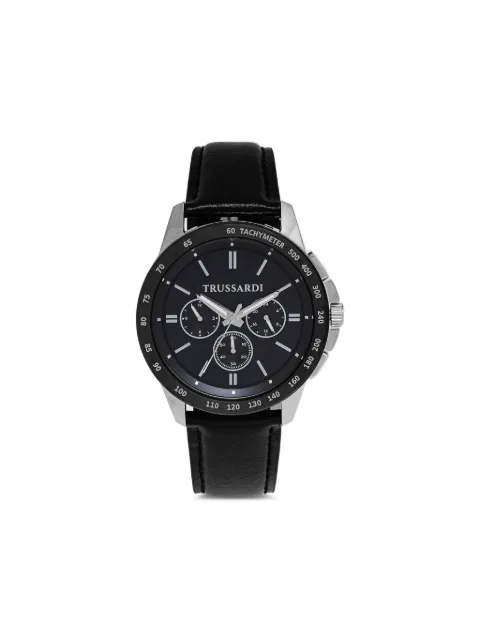 Trussardi Tachymeter 44mm watch Black R2451153002