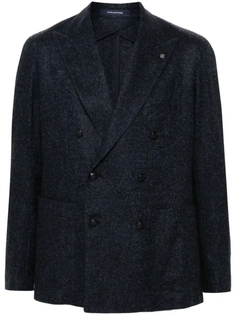 Tagliatore herringbone blazer Blue 1SMC20K610056
