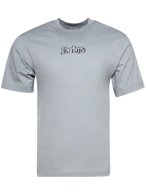 Burberry logo appliqué cotton t-shirt Grey 8098404