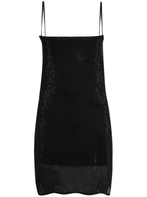 Alexander Wang Mini slip dress Black 1KC3246056001