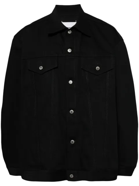 Takahiromiyashita The Soloist button-up denim jacket Black SJ0010A