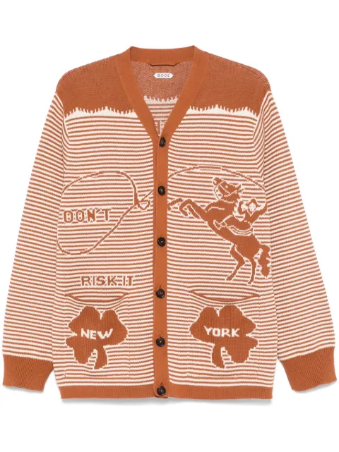 BODE Buckaroo cardigan Brown MRS25KT012