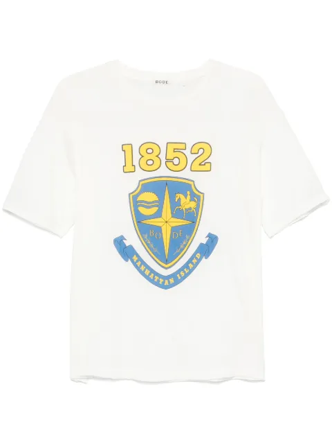 BODE Crest T-shirt White MRS25CS008
