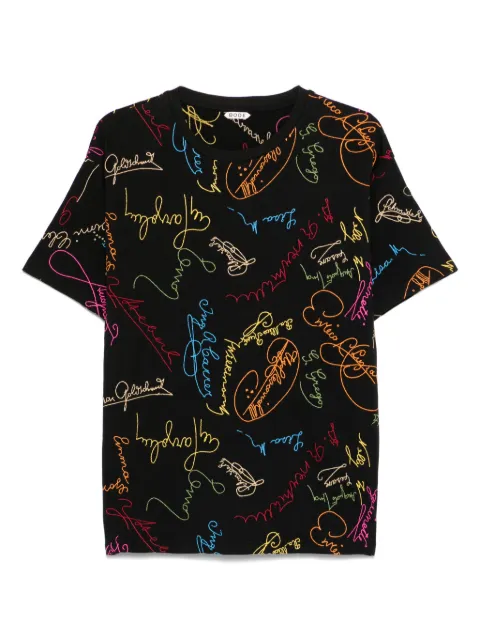 BODE Signature Scrawl T-shirt Black MRS25CS050