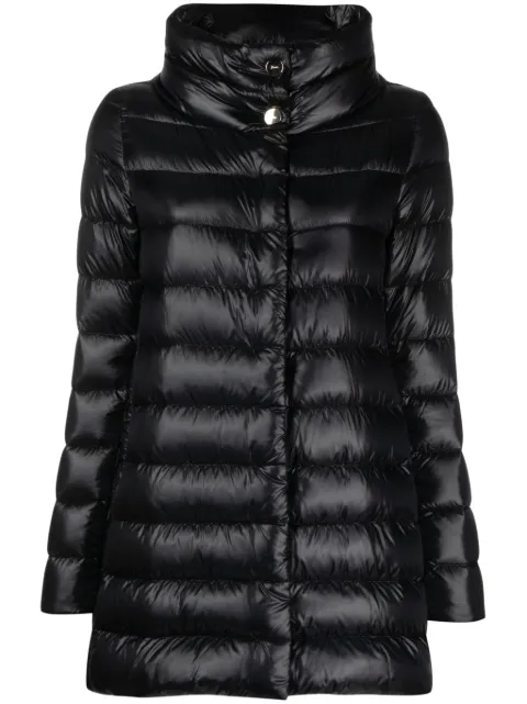 Herno Amelia quilted high-neck down jacket Black PI0505DIC12017Z