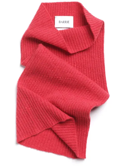 Barrie ribbed-knit cashmere snood Red C174836