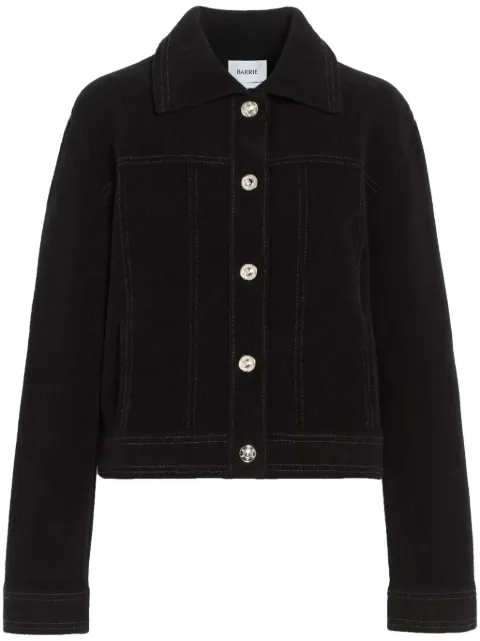 Barrie button-up jacket Black C258299