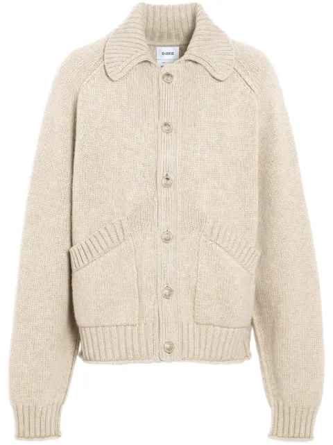 Barrie chunky-knit cashmere cardigan Neutrals C222208