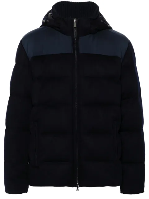 Paul & Shark cashmere puffer jacket Blue 14312407