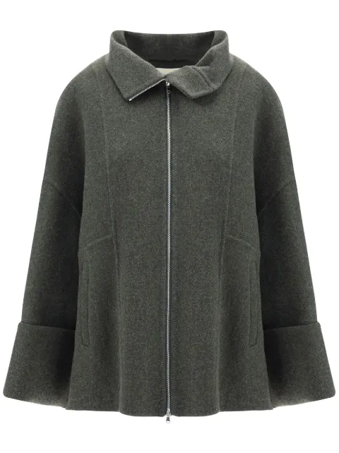 QUIRA Quira knitted coat Green QUPZ10006DQZ001
