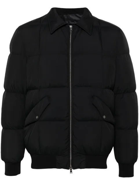 Herno logo-plaque jacket Black PI001196U12648