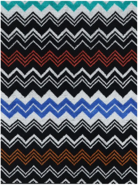 Missoni Home Neoclassic cotton towels (set of two) Black 1D3SP99874