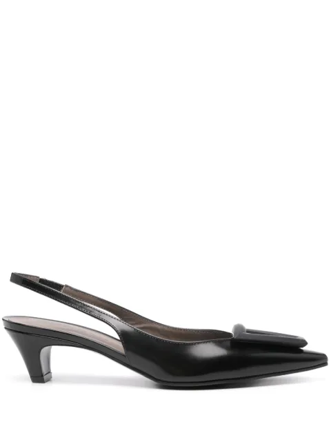 Roberto Festa 45mm Dorien slingback pumps Black DORIEN