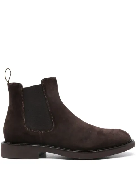Doucal's suede boots Brown DU1343GENOUF009TM23