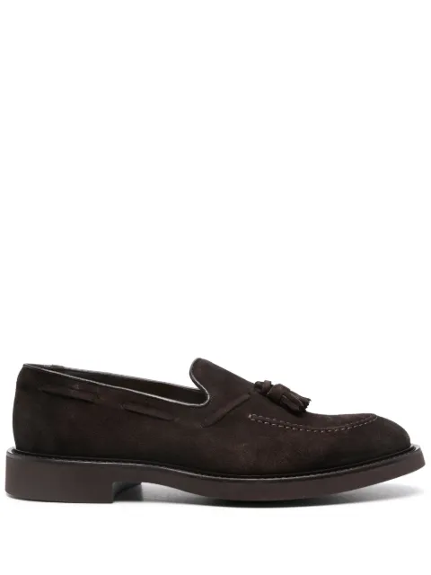 Doucal's tassel-detailed loafers Brown DU3339VEROUF024TM23