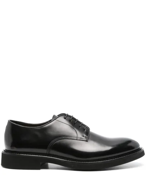 Doucal's leather derby shoes Black DU1003VEROUF007NN00