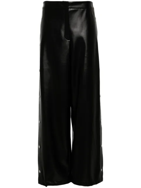 Stella McCartney faux-leather trousers Black 6402223EU397