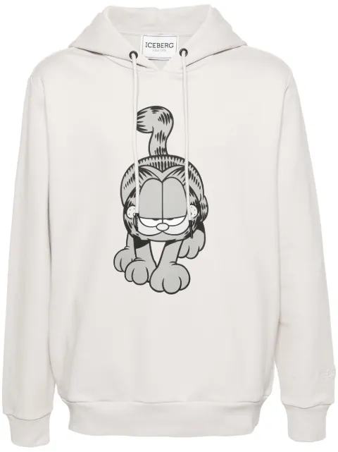 Iceberg garfield-print hoodie Grey P24II1PE0226300