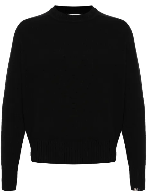extreme cashmere n°123 bourgeois sweater Black 12317401TU01