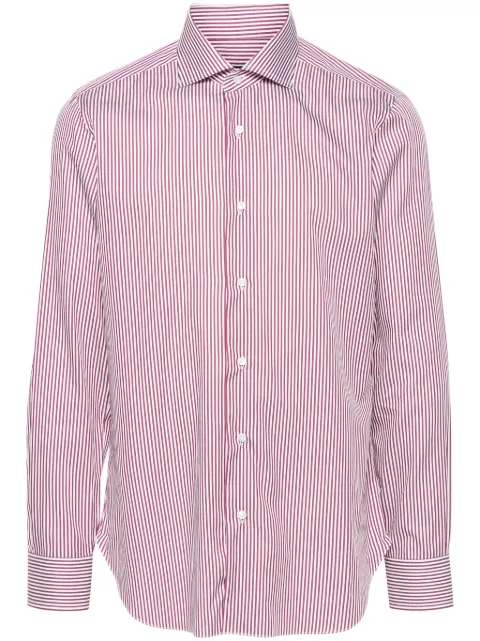 Barba striped shirt White I1U13P0144055U