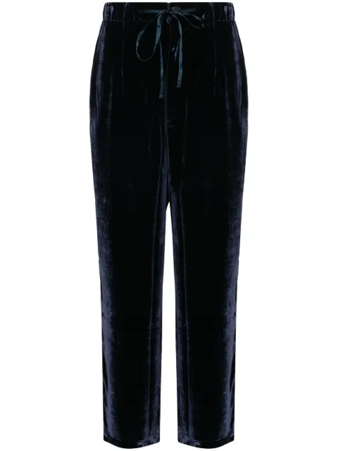 Pierre-Louis Mascia velvet trousers Blue KANPURUPT12387