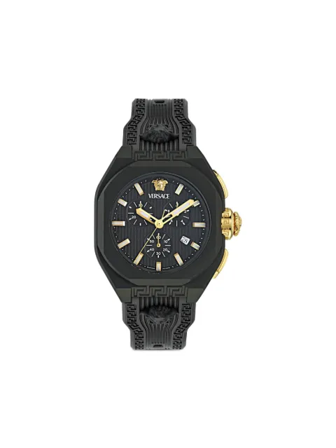 Versace V-Legend Chrono 44mm watch Black VE9L00124