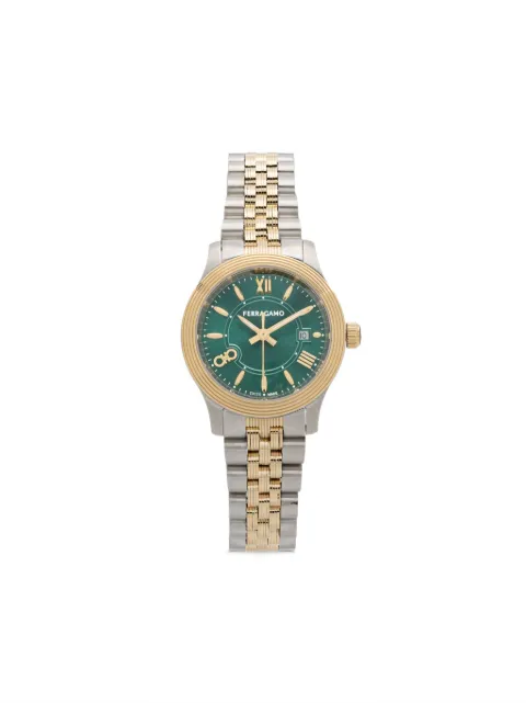 Ferragamo Pair Duo 28mm Green SFAC00424