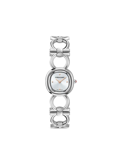 Ferragamo Double Gancini Jewel 25mm Silver SFZA00124