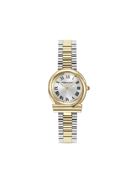 Ferragamo Gancini Twisted 28mm watch Silver SFVB00424