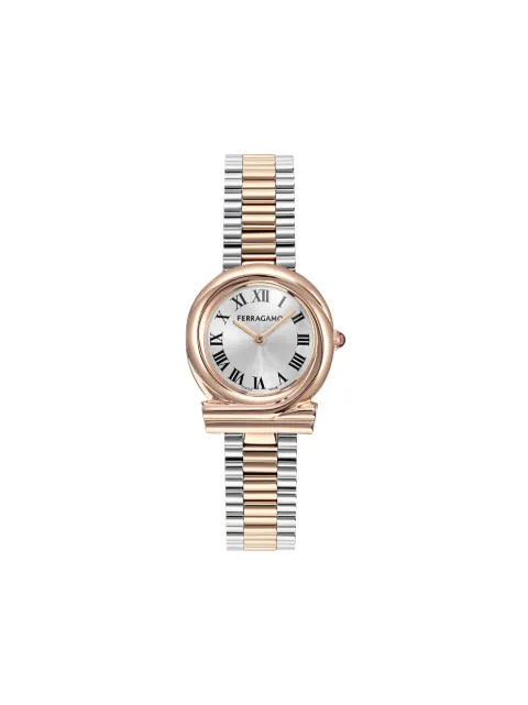 Ferragamo Gancini Twisted 28mm watch Silver SFVB00524