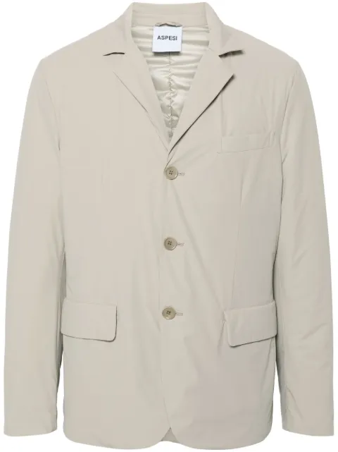 ASPESI padded blazer Neutrals W4I3I03L589