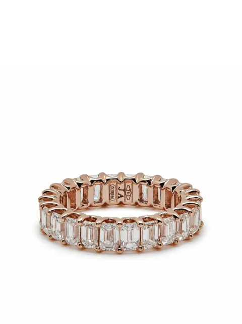 Jewels Aficionado 18kt rose gold diamond eternity ring Pink JBG29772F9