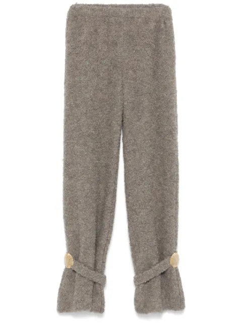 Giuseppe Di Morabito seashell-detail trousers Grey 03FWKNP32503380