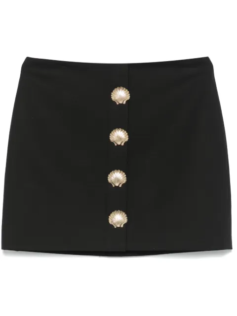 Giuseppe Di Morabito sea shell-detail mini skirt Black 03FWSK139X03229