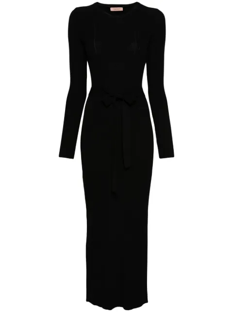 TWINSET cut-out maxi dress Black 242TP3043