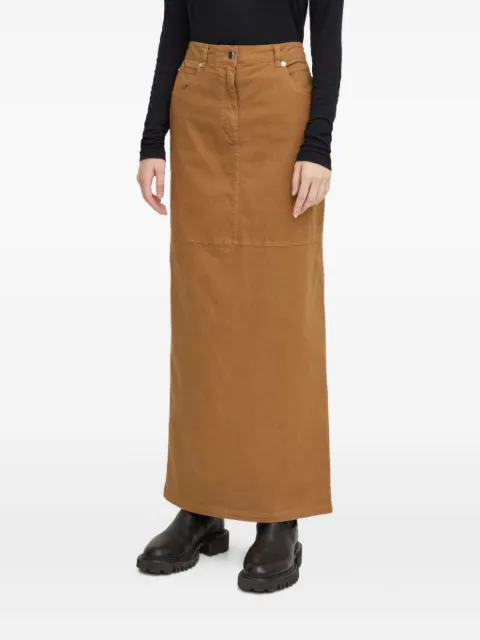 HERSKIND button-fastening maxi skirt Brown 4912978
