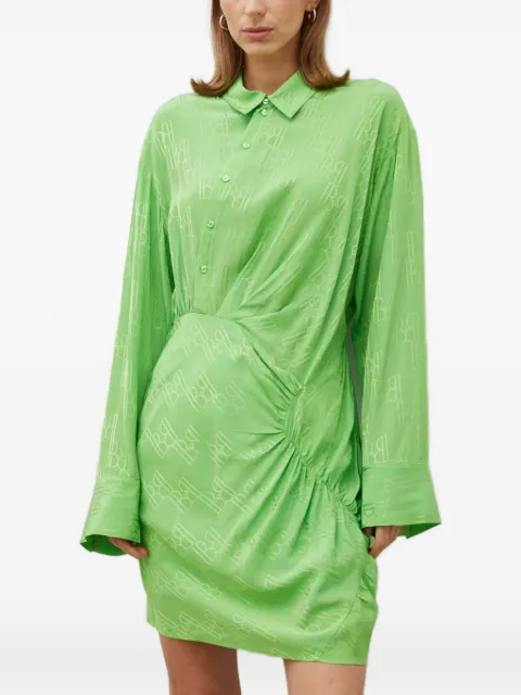 HERSKIND all-over pattern mini dress Green 4904973