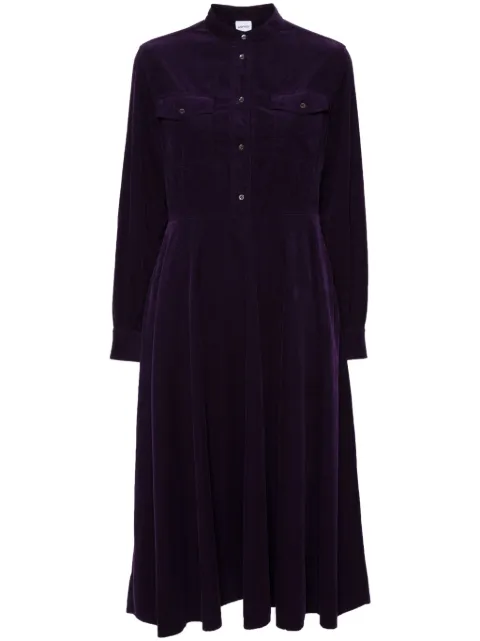 ASPESI corduroy cotton dress Purple 2926G536