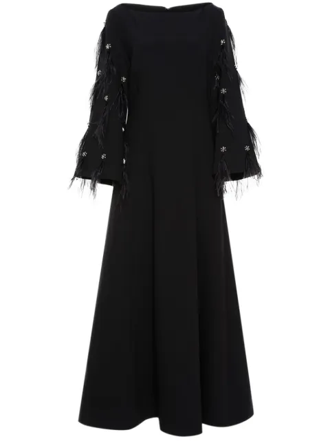 Huishan Zhang Clover dress Black HPW240133