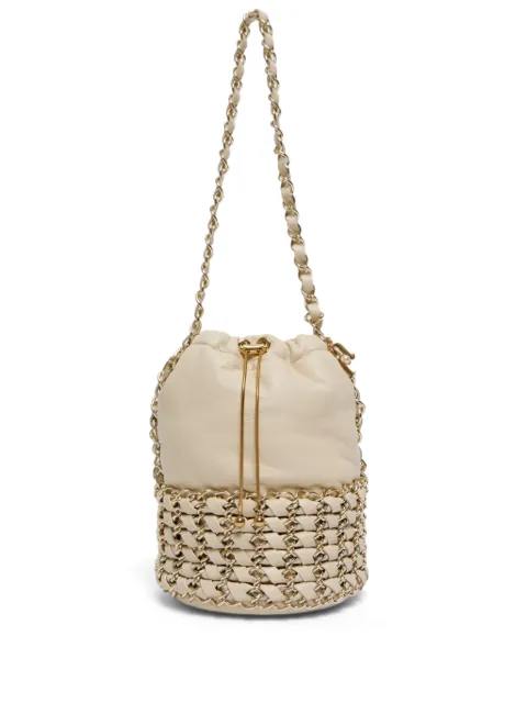 Rosantica chain-detailing bucket bag Neutrals B17832
