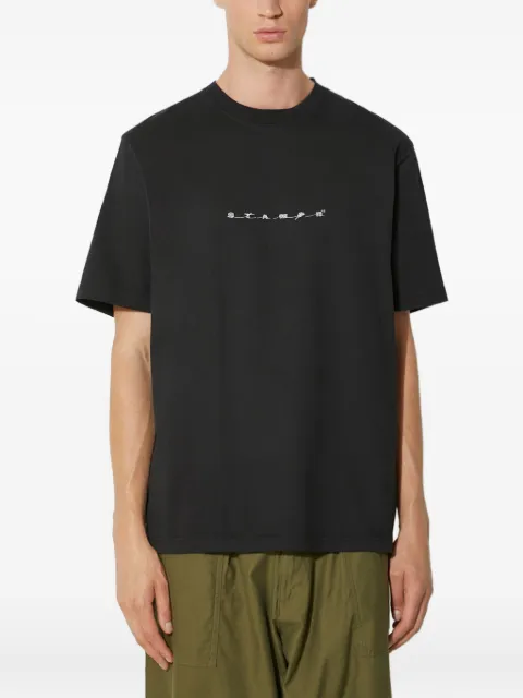 Stampd logo-print T-shirt Black SLAM3332TEBLK