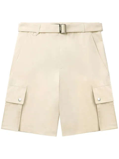 Jacquemus belted cargo shorts Neutrals 246PA0961534
