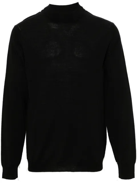 Maison Margiela merino-wool sweater Black S51HL0016M13057
