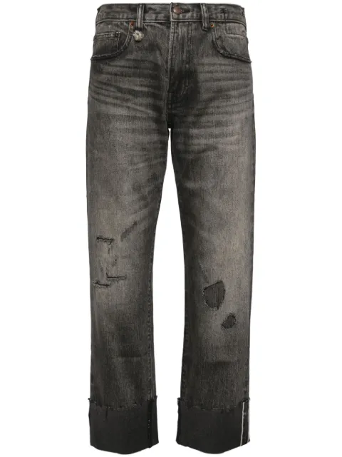 R13 Romeo cuffed jeans Grey R13WD113D233C