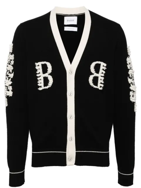 Barrie Thistle League cardigan Black C104244
