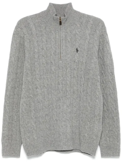 Polo Ralph Lauren cable-knit sweater Grey 710876766008