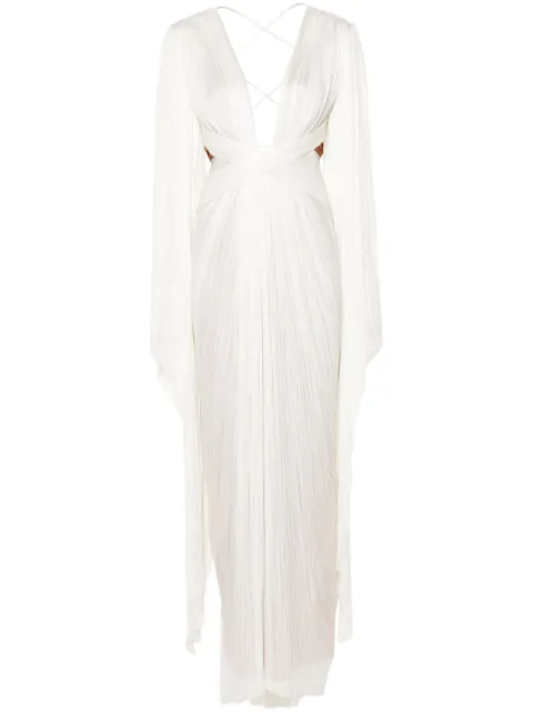 Maria Lucia Hohan Vera dress White 24026VERAPEARLWHITE