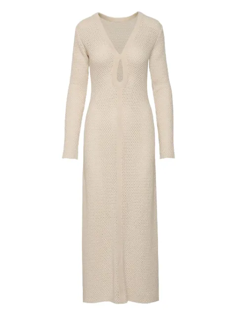 Johanna Ortiz Mysterious World dress Neutrals PT01155