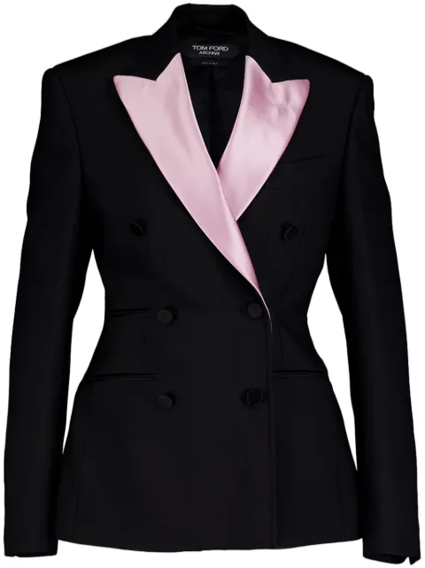 TOM FORD double-breasted blazer Black GI2968FAX375