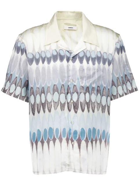 COMMAS Pattern-printed shirt White PF24C017S519